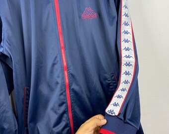 Vintage Kappa Zipper Jacket Large Unisex Kappa Italia Side