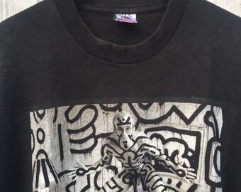 90s keith haring annie leibovitz Tシャツ　XL