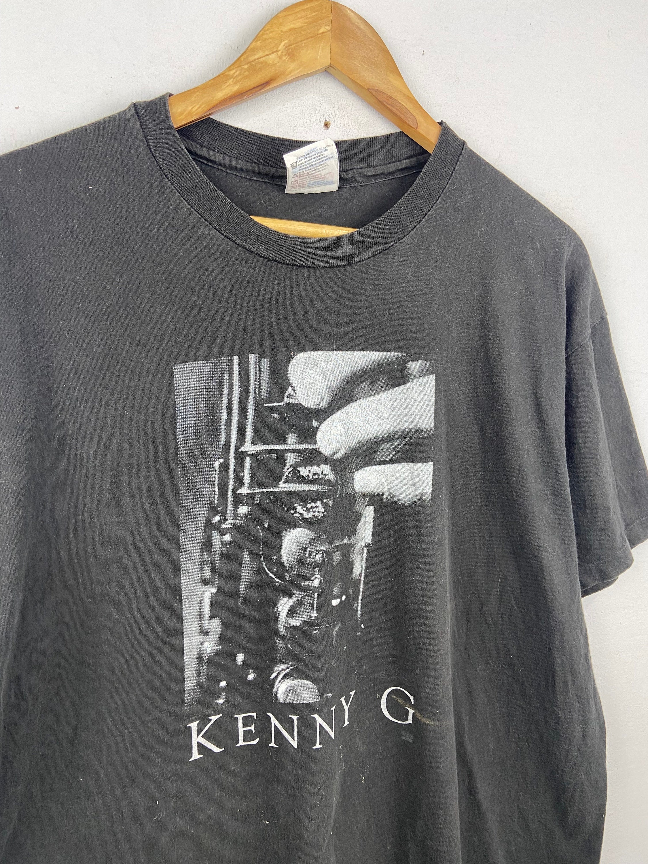 Vintage 90s Kenny G American Smooth Jazz Saxophonist Xlarge