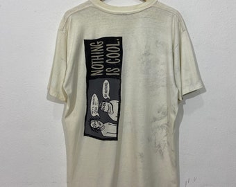 Vintage 80s Blockhead Skateboard Ron Cameron”nothing is Cool