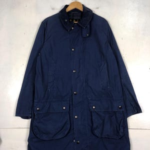 Barbour Classic Corbridge Wax Jacket Large Casual Jacket Brown Jacket  Barbour Harrington Waxed Coat Blue  Size L