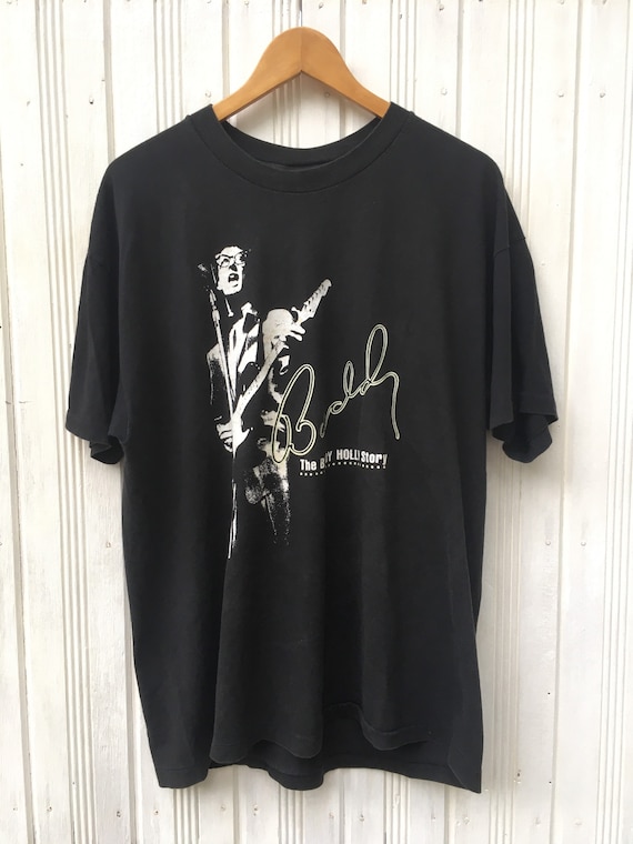 Vintage Buddy Holly Story Tees Shirt