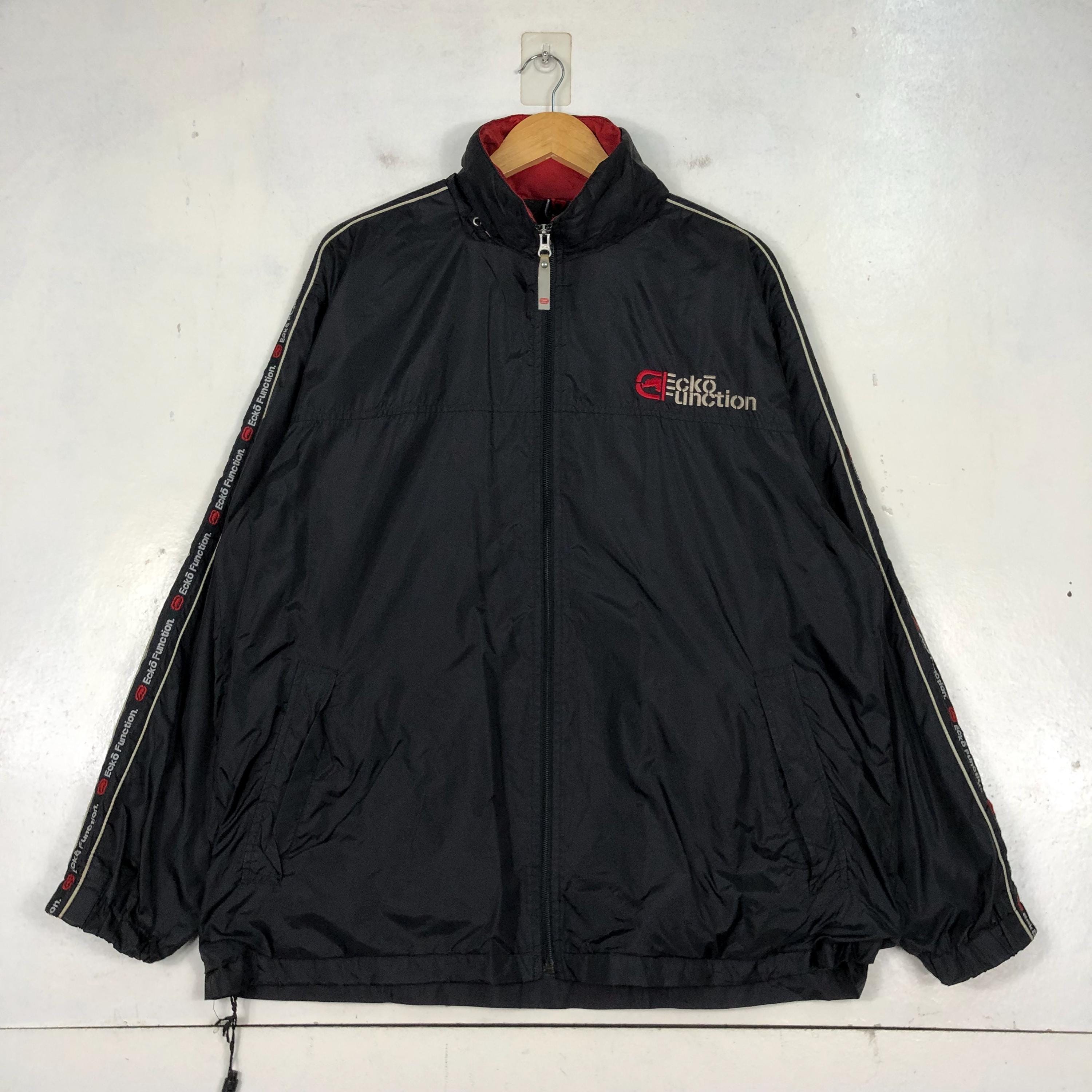 希少　90s ECKO FUNCTION セットアップ ナイロン　M ホワイト 90s Ecko Jacket - Etsy