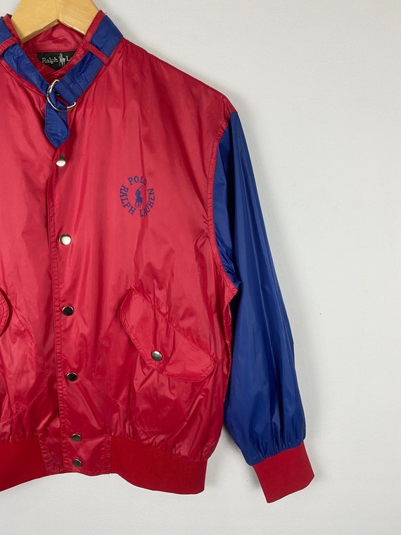 Vintage Polo Ralph Lauren PRL Jacket Red Blue Yellow Medium Polo