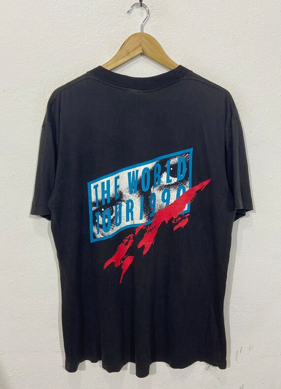 デビッドボウイ1990年ワールドツアーSOUND + VISION Tシャツ Sound Vision David Bowie 1990 Tour T-Shirt