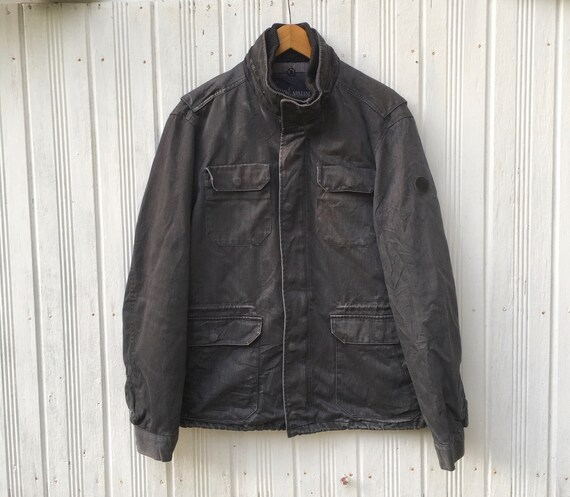 Vintage AJ Armani Jeans Georgio Jacket Grey Size -