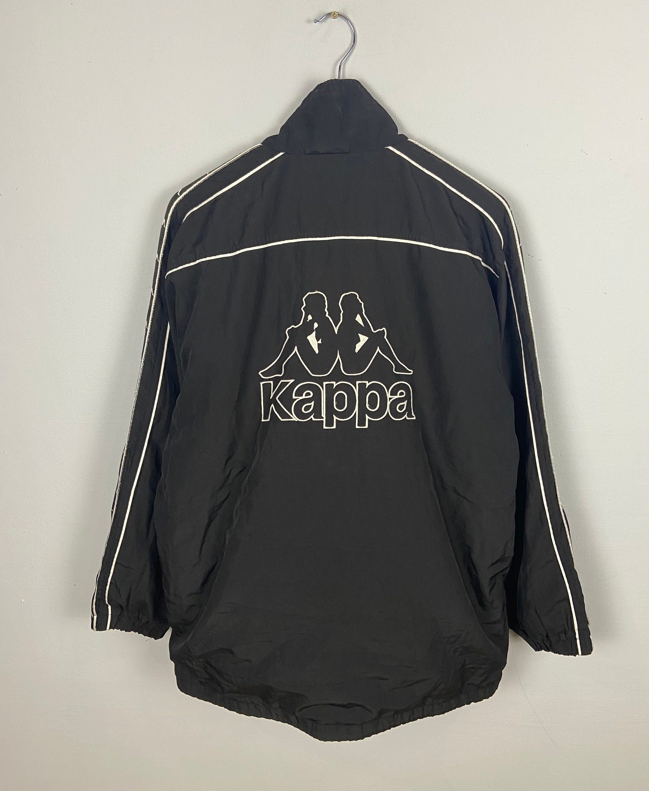 Vintage Kappa Sport Track Jacket Large Kappa Track Top Black Sportswear  Kappa Side Tape Windstopper Jacket Kappa Light Jacket Size L -  Canada