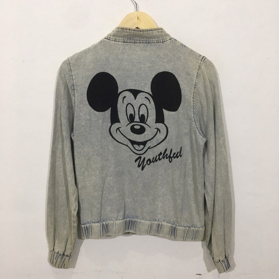 Vintage Cecil Mcbee Disney Mickey Mouse Jacket Medium Vintage - Etsy Sweden