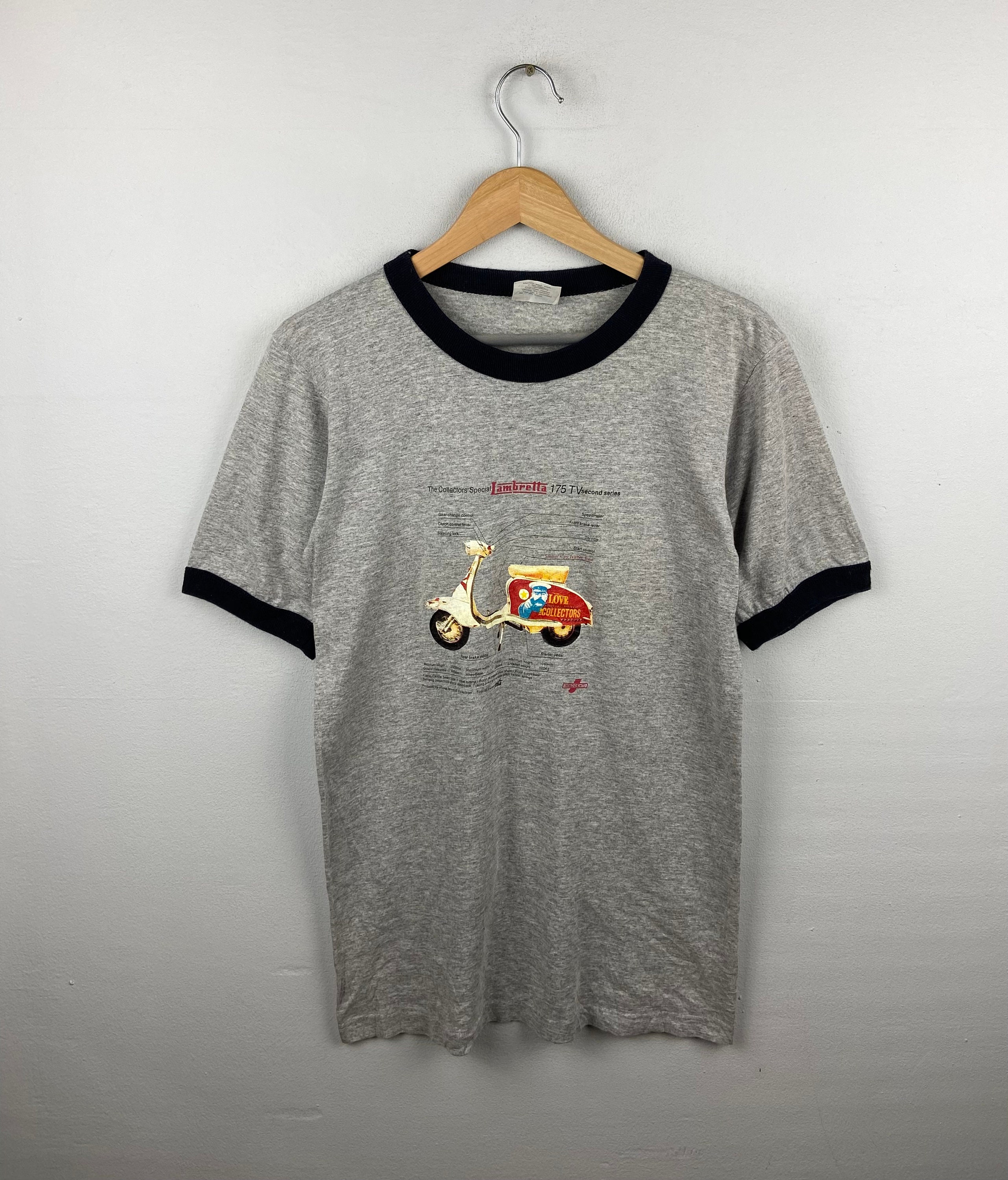 Vintage Ducati Ringer Tee Vintage Ducati Ringer Tee
