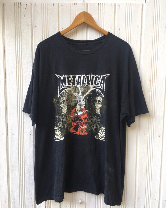 Vintage 00s Metallica Band Tees Shirt