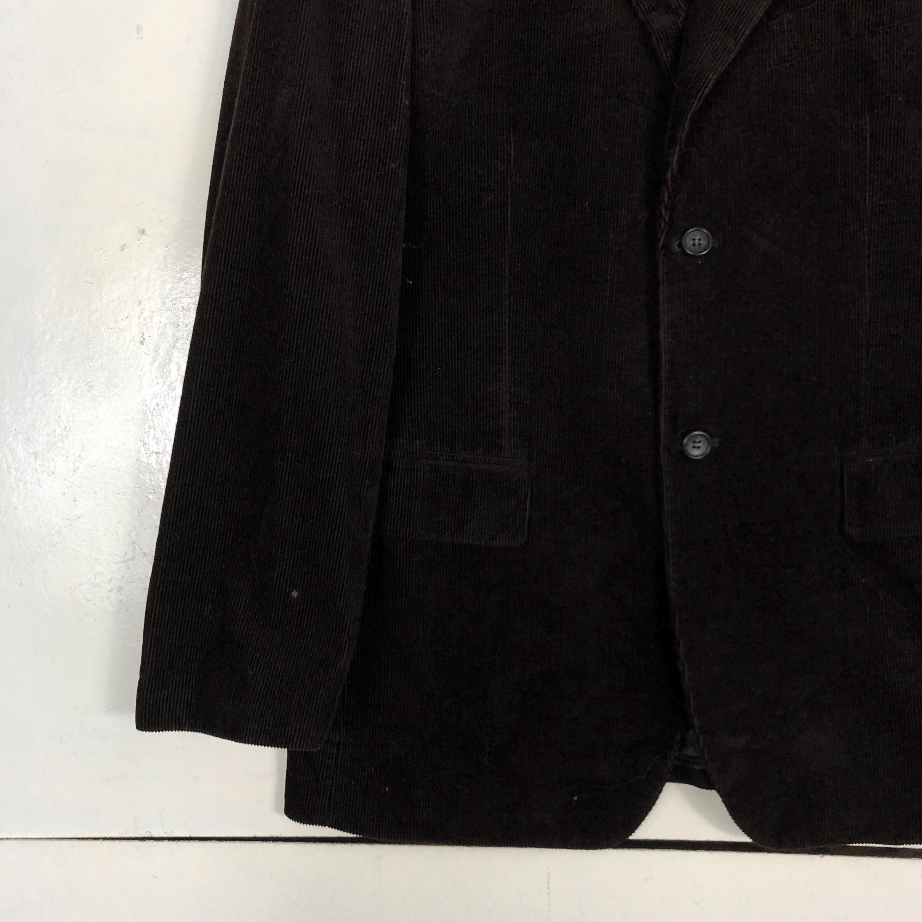 Aquascutum Corduroy Coat Jacket Brown Medium Vintage Vantage