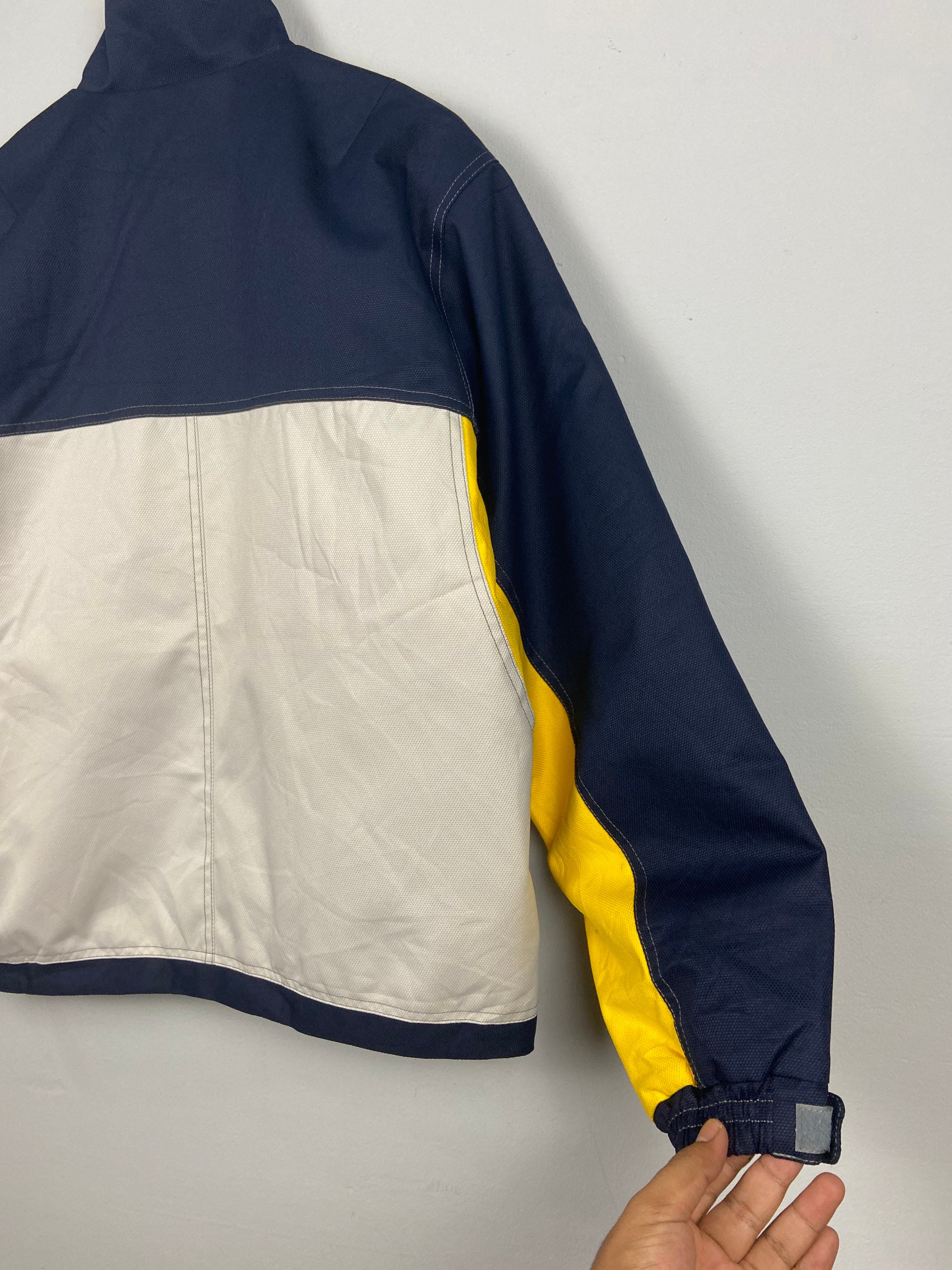 希少 ビンテージ ellesse スキーウェア L スポーツ 花柄 日本製 青 希少 ビンテージ ellesse スキーウェア L スポーツ 花柄 日本製 青