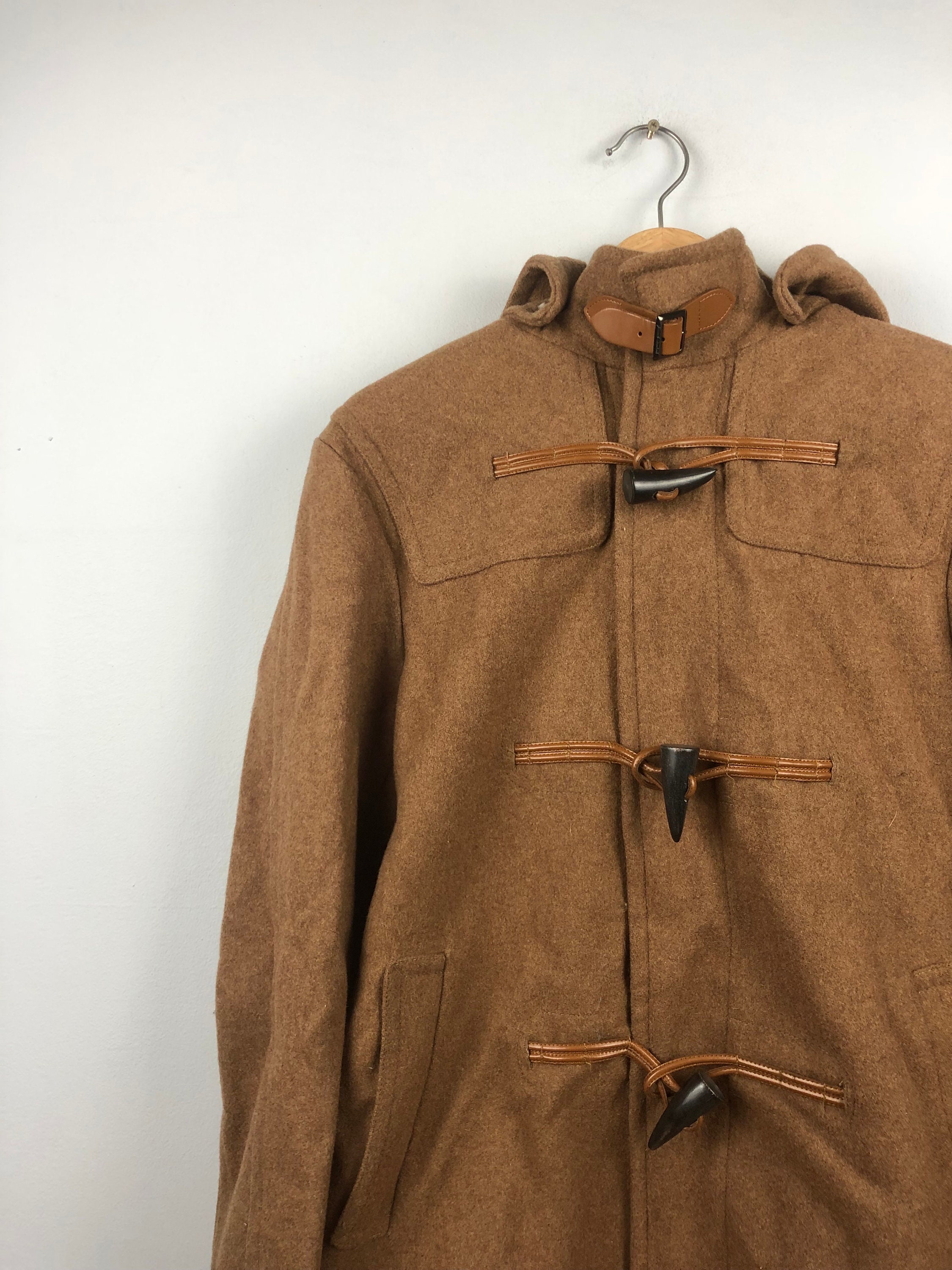 Duffle coat marron deals