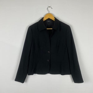Aquascutum London casual coat Peacoat black medium aquascutum coat jacket black size M
