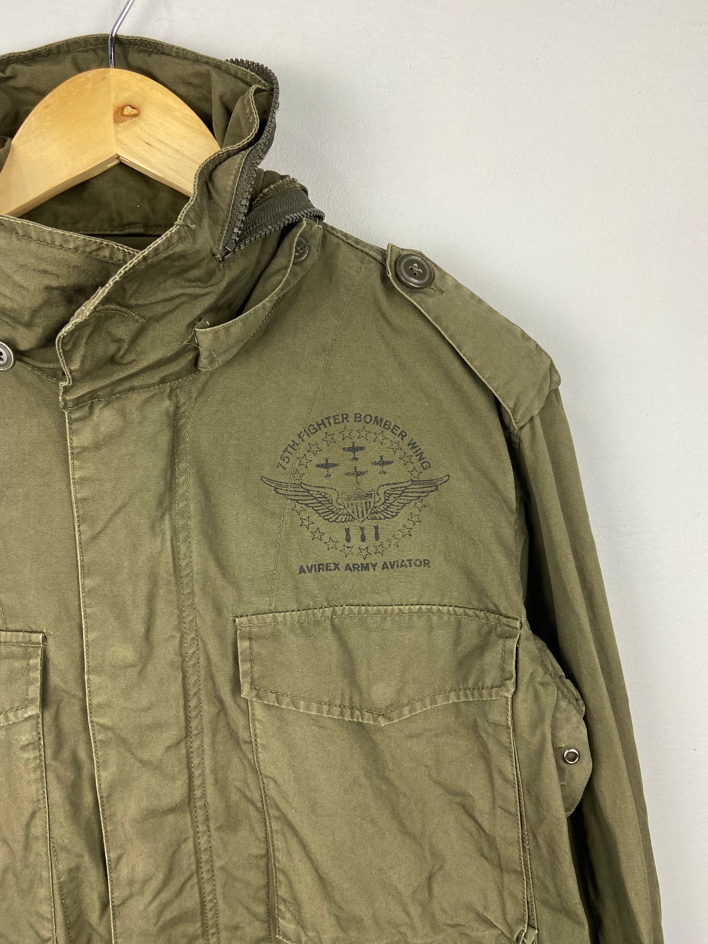 Vintage Avirex Parka Jacket Medium Vintage Avirex Us Army Vintage Avirex Parka Jacket Medium Vintage Avirex Us Army