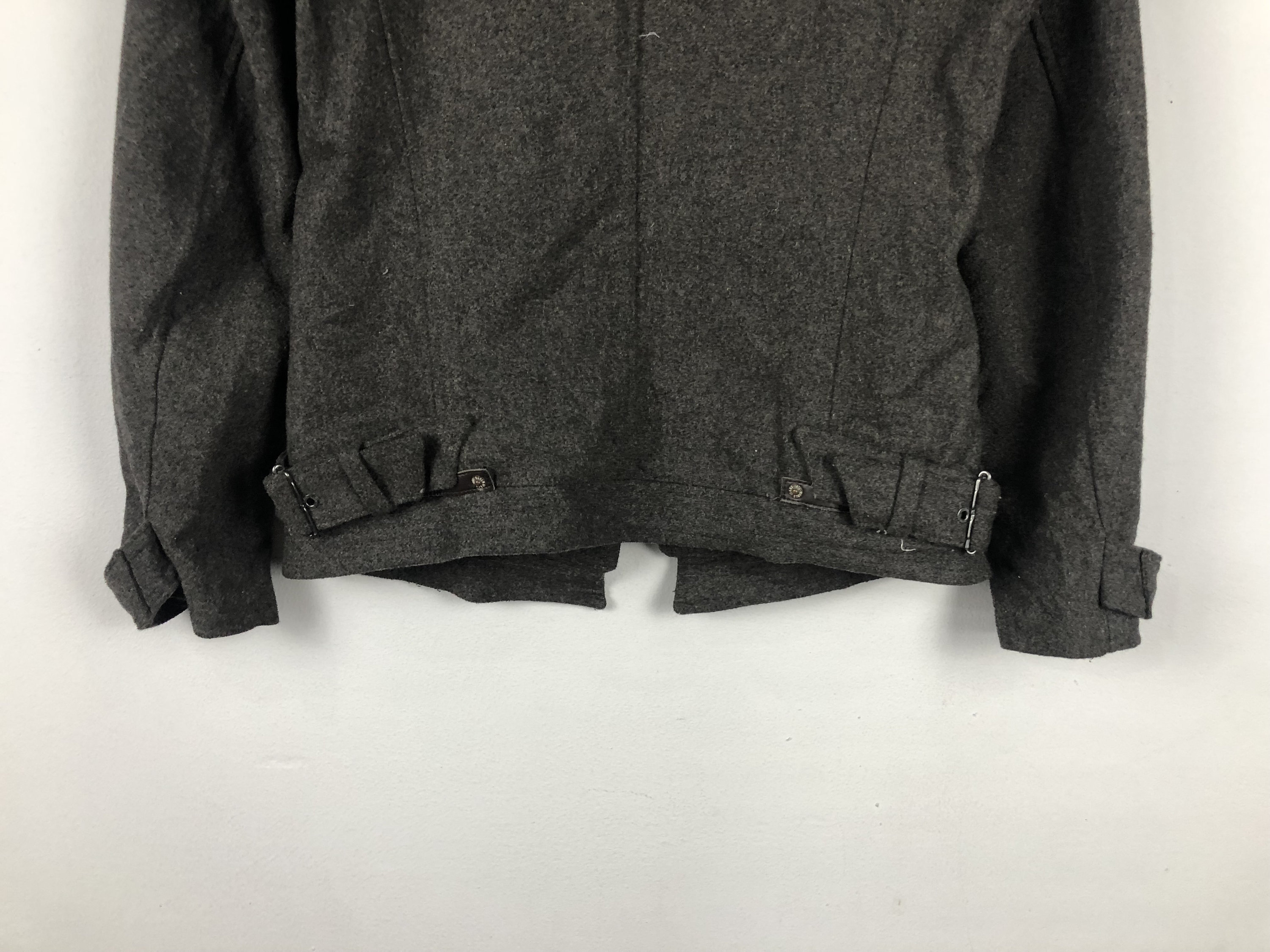 ジャケット・アウター PPFM y2k 00's wool jacket M PPFM Early 00s Hooded Mask Heavy Wool Rider Jacket – DRIEW