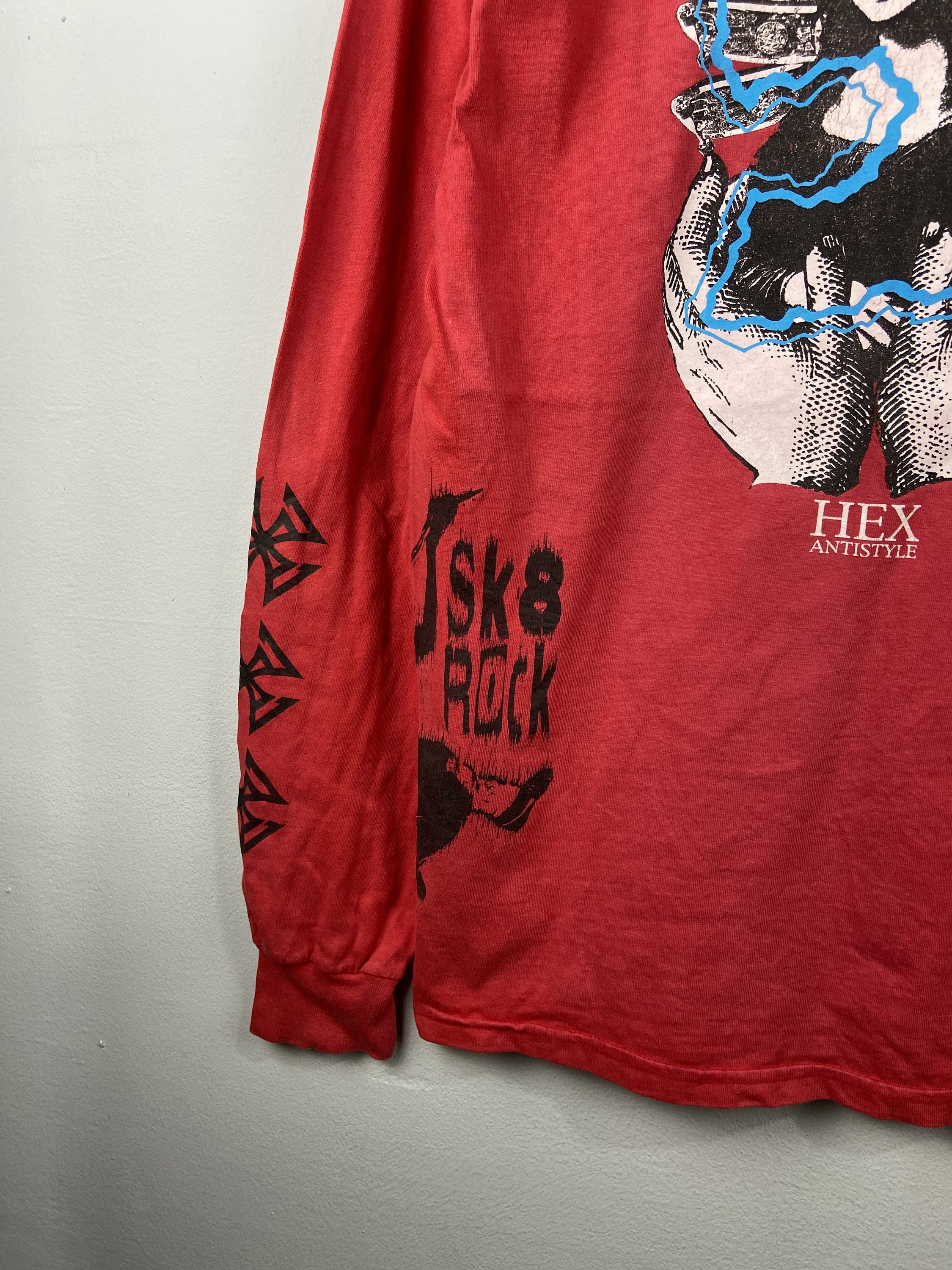 希少 バイオレントグラインド Tシャツ 良品/スケボー クルーザー デッキ オールドスケートhex antistyle old Skate punk 90s violent grind il_1080xN.3167161995_pa0q.jpg
