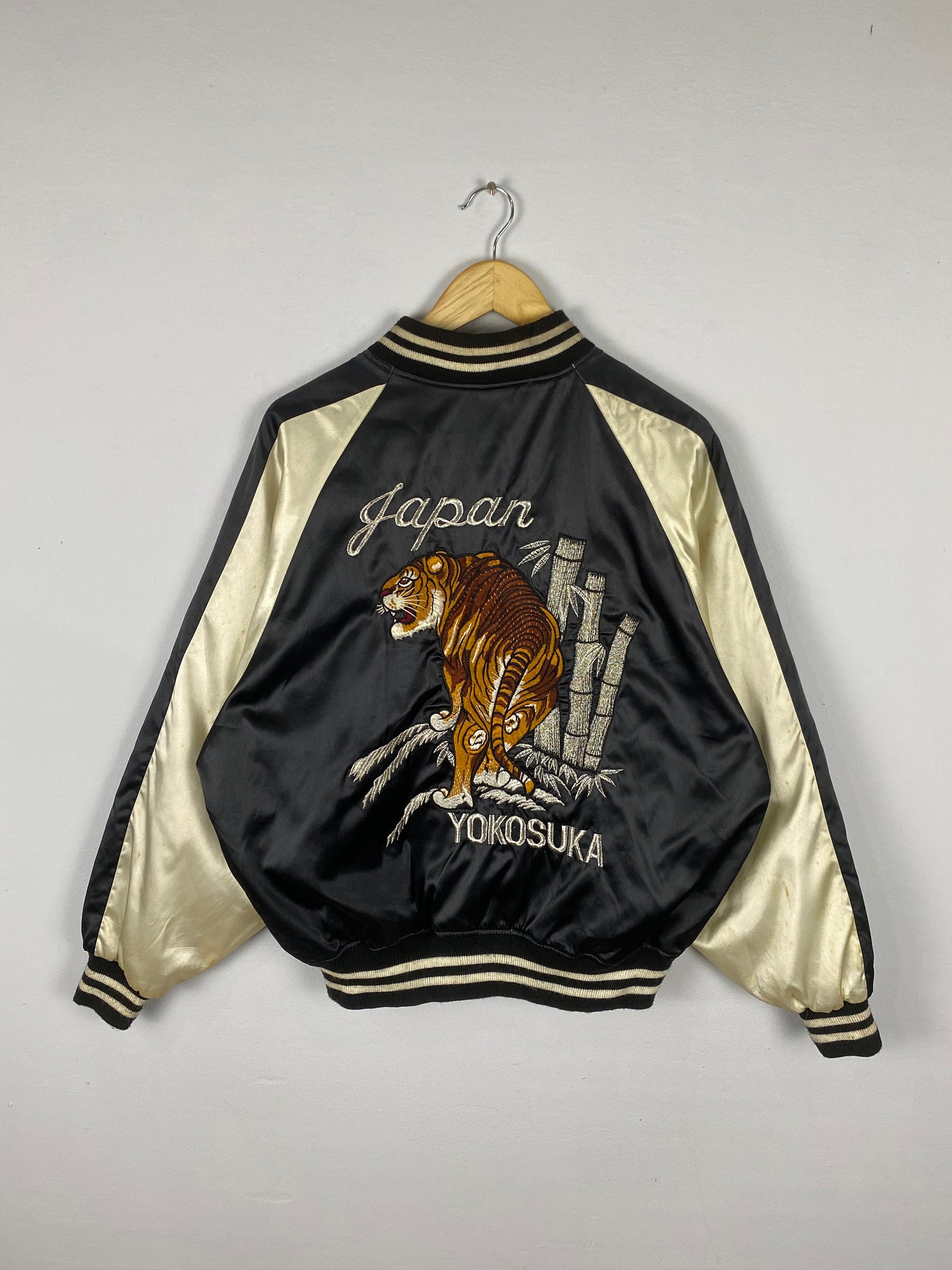 Vintage Tigers Souvenir Jacket Vintage 90s Sukajan Tokyo Vintage Tigers Souvenir Jacket Vintage 90s Sukajan Tokyo