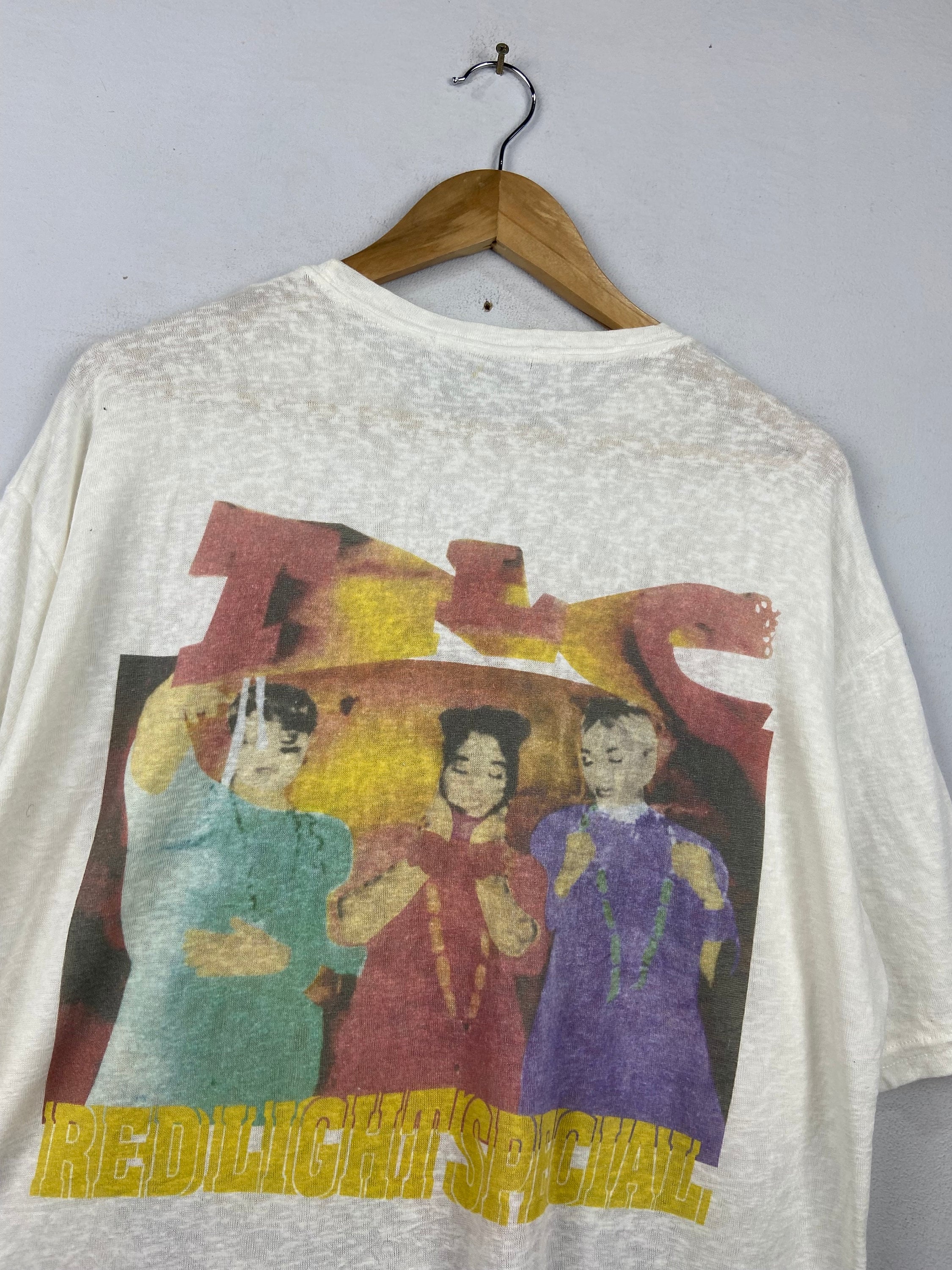 Vintage Y2K TLC American Hiphop Girl Group Red Light Special
