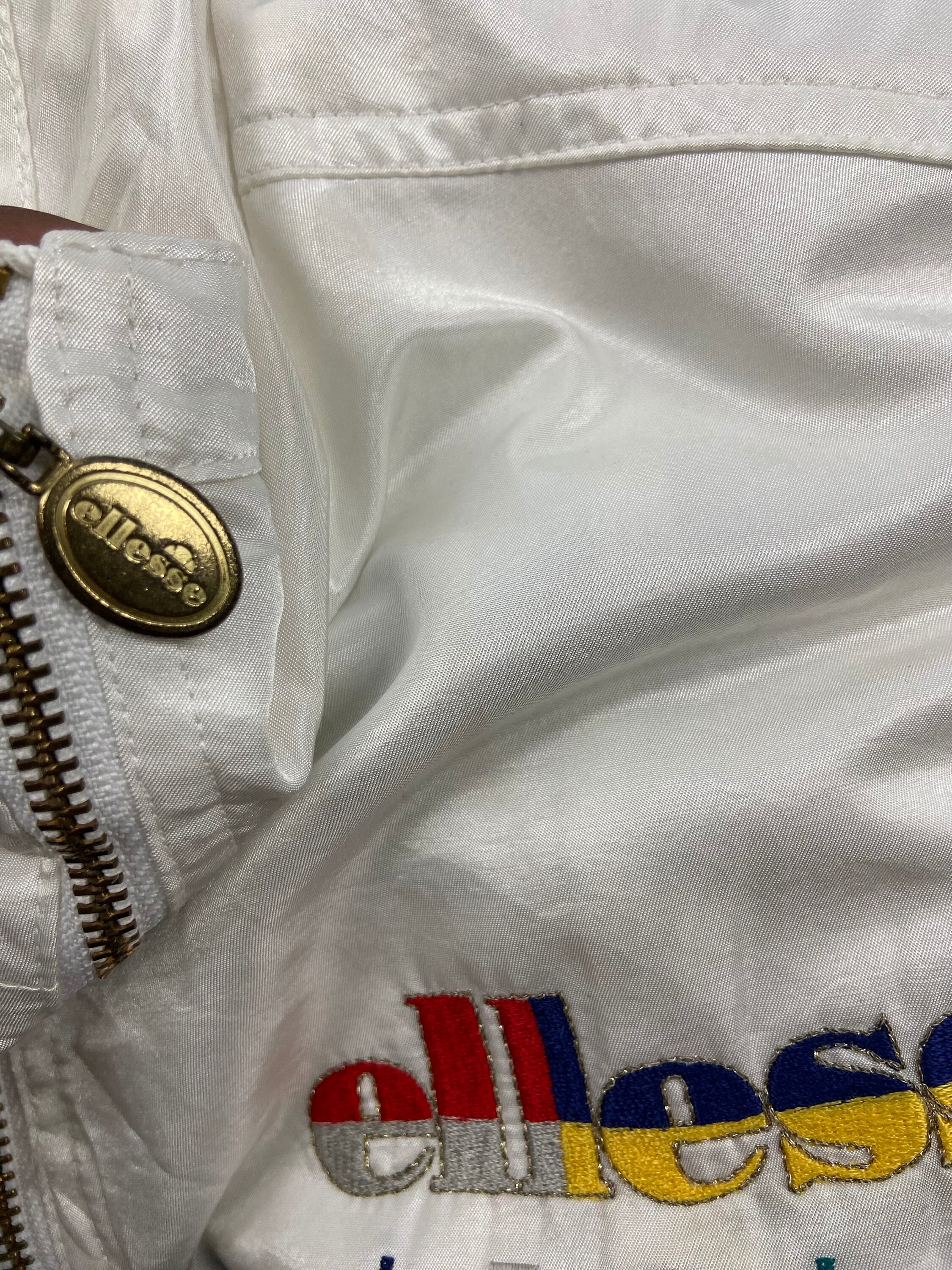 Vintage 90s Ellesse Italian Bomber Jacket Ellesse Sportwear