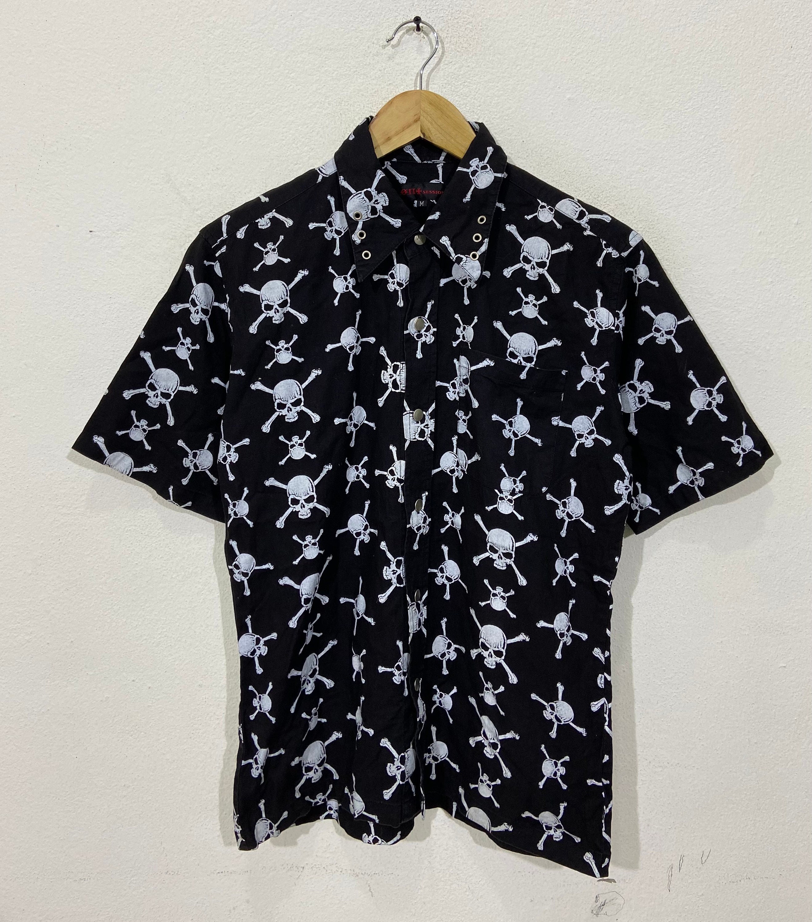 正規品 ズンバ S Tシャツ　FIRED UP SLASHED BACK Raf Simons Denim Button Shirt Patch Carry Over Tape Black