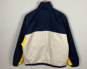 ellesse アノラックジャケット イエロー/ブルー スノーボード