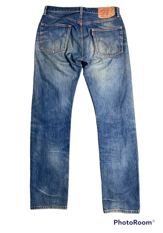Vintage Levis 501 Button Fly Jeans Levi's Light Wash Faded Vintage Levis 501 Button Fly Jeans Levi's Light Wash Faded