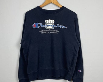 Vintage Champion Jumper Sweatshirt Medium Champion Usa Sportswear Blue Champion Crewneck Champion Sweatshirt Size M