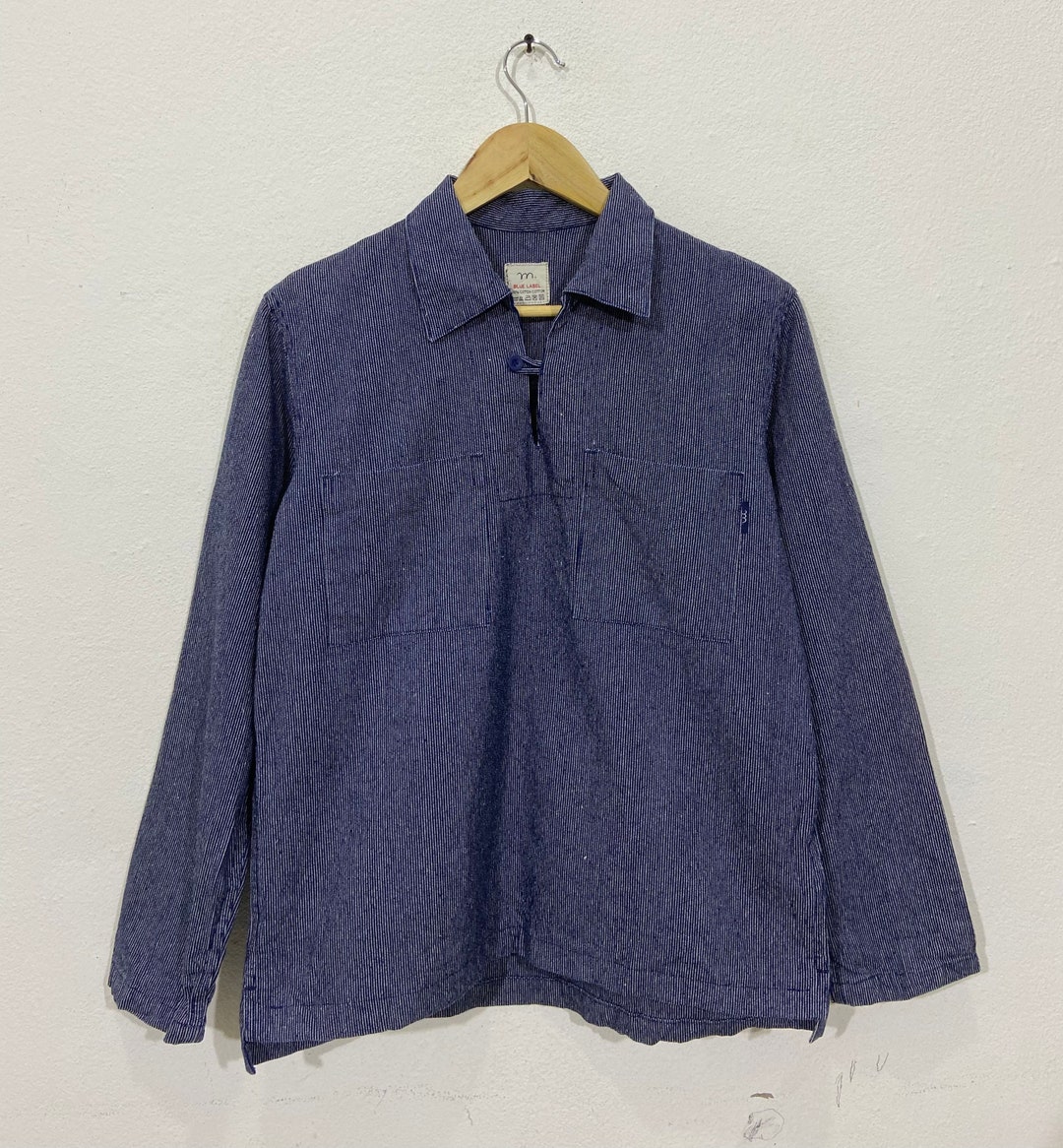 Blue Label Japan Traditional Breton Smock Fisherman French Etsy Singapore