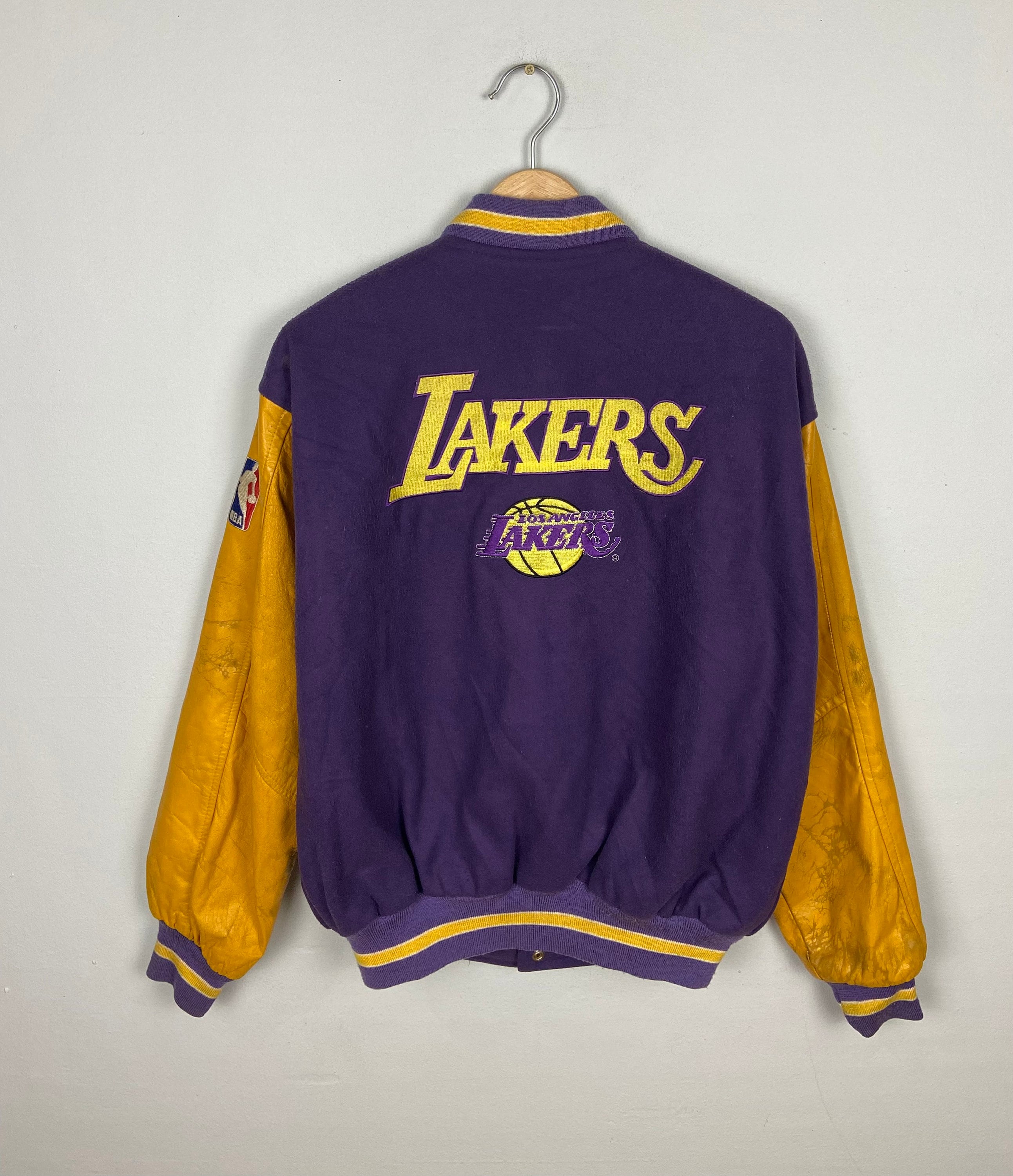 Vintage 90s Lakers Los Angeles Lakers Varsity Jacket Medium