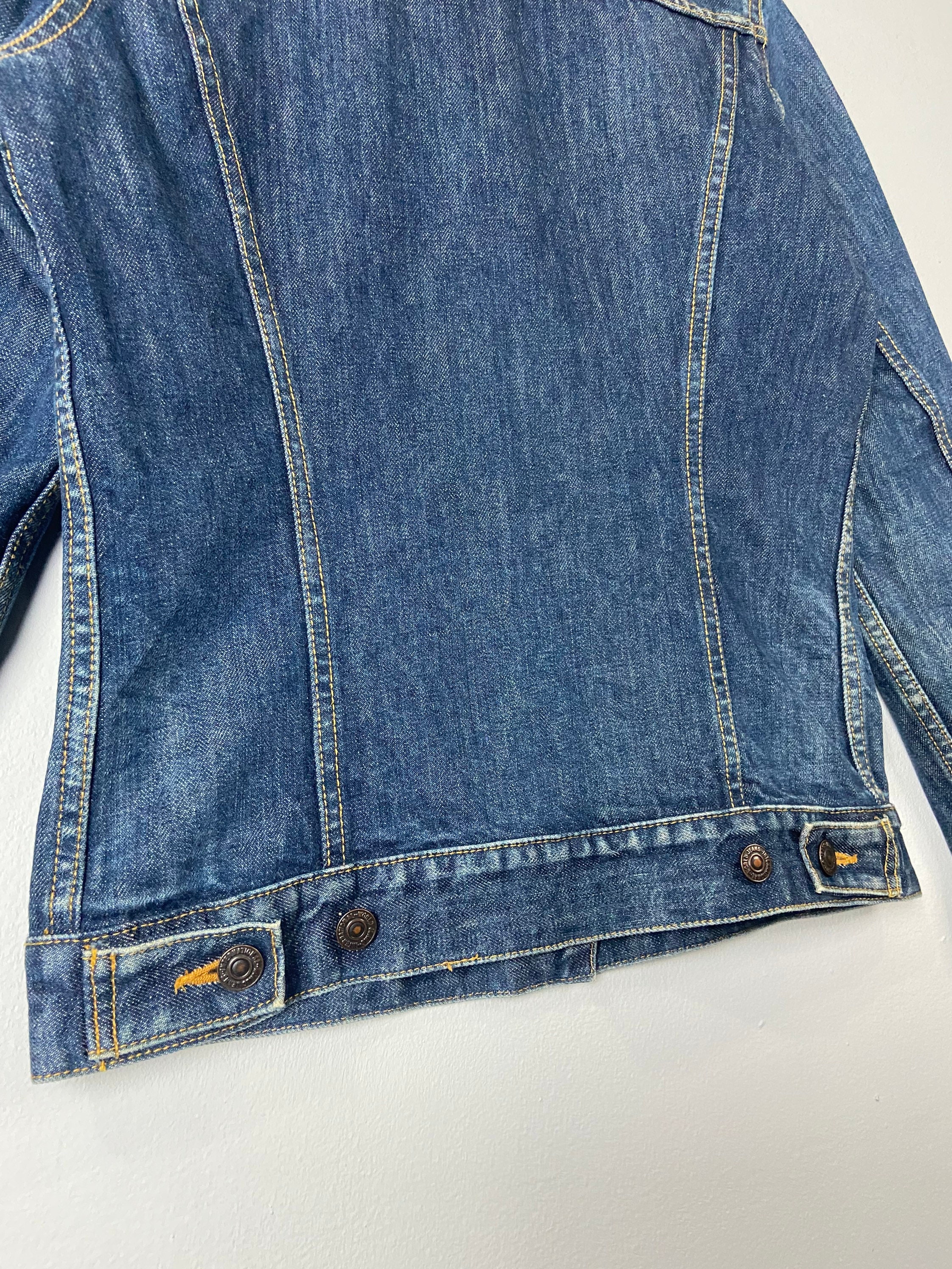 ジャケット・アウター JAY Vintage Japanese Brand 1996 Trucker Denim Jacket Small Japan