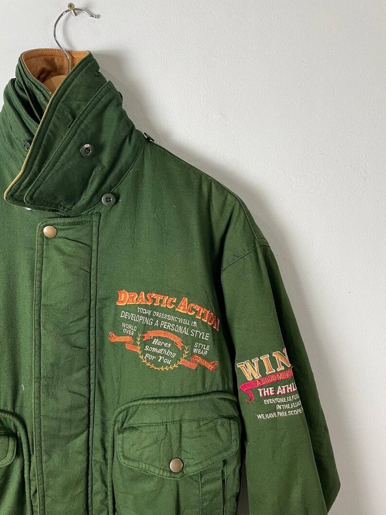 Japanese Brand Expressly Bomber Jacket Vintage 1990s Expressly Large ...