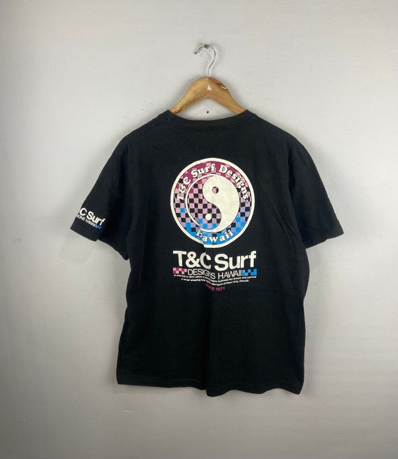 Vintage T&C Surf Design Hawaii Surfboard Surf Hawaiian Tc Vintage T&C Surf Design Hawaii Surfboard Surf Hawaiian Tc