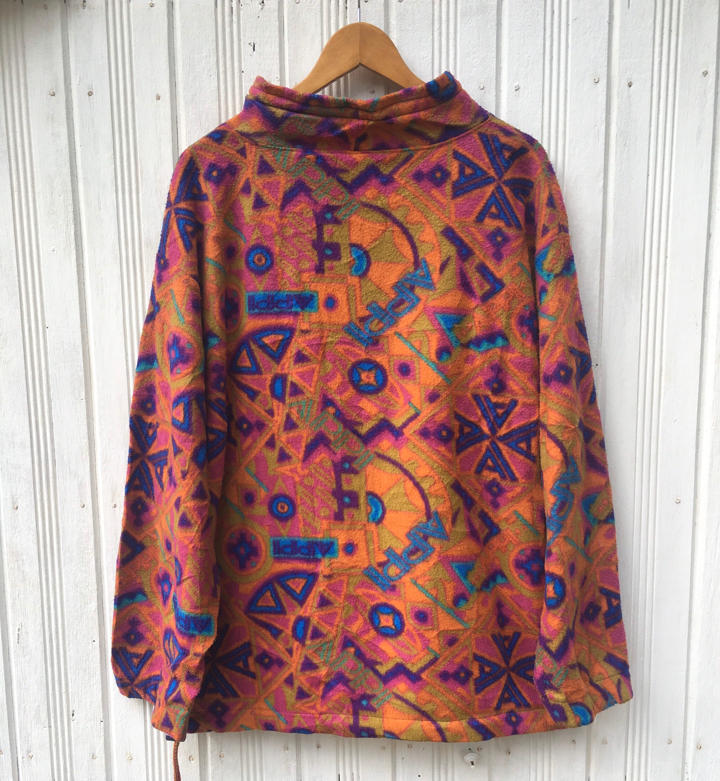 ジャケット・アウター 90s- used hooded jacket flamingo pattern 90s- used hooded jacket flamingo pattern