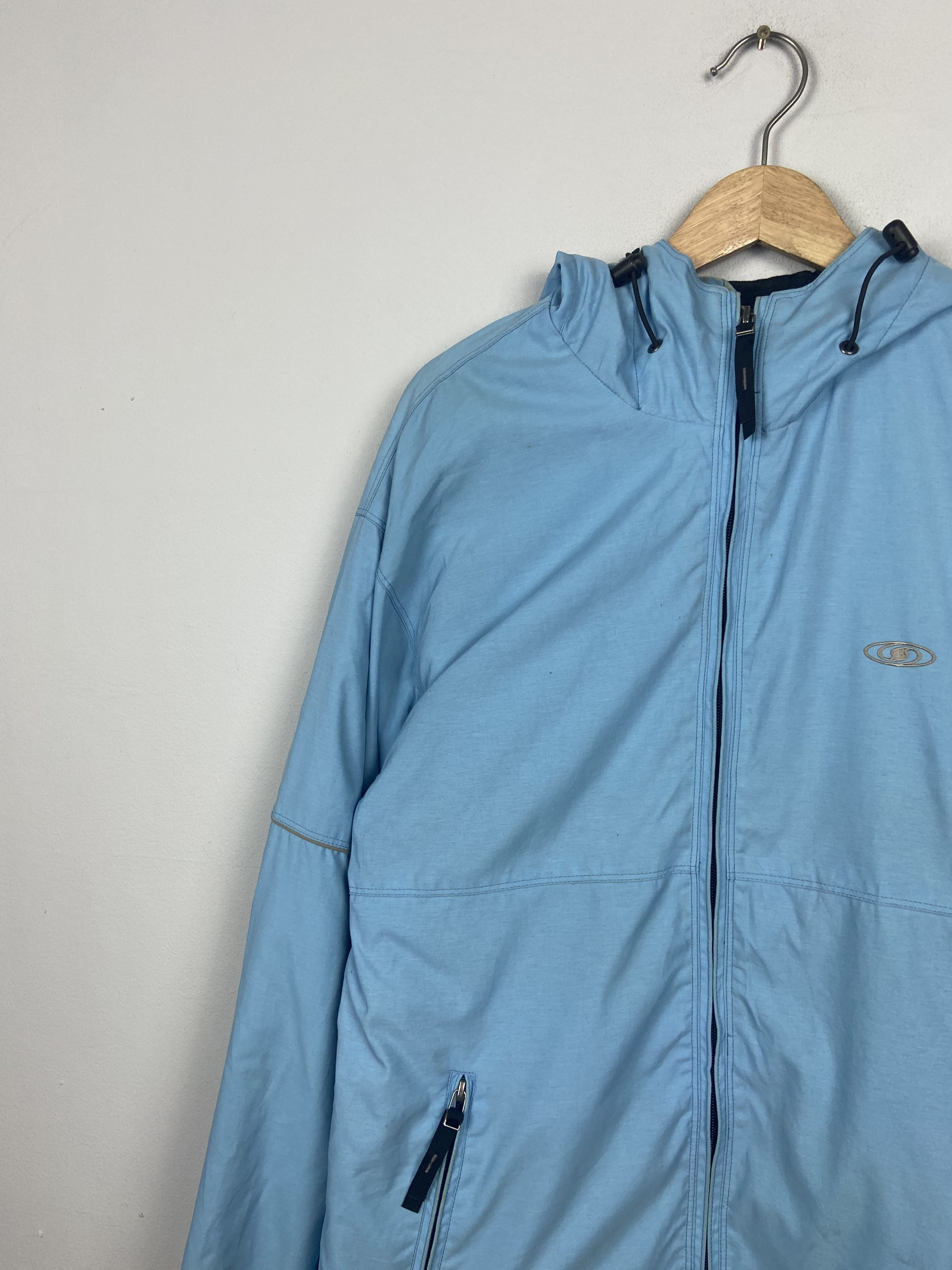 Salomon Vintage 90s Salomon Windbreaker Light Jacket Outdoor Salomon Vintage 90s Salomon Windbreaker Light Jacket Outdoor