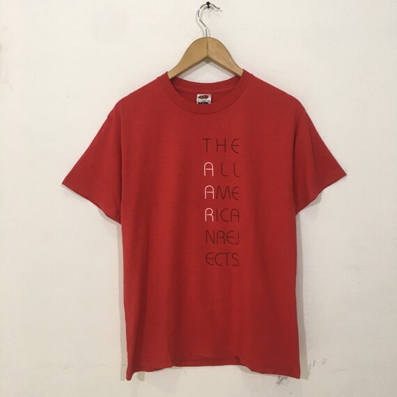 Vintage the All American Rejects American Rock Band Medium Vintage 2000s the All American Rejects Band Toptees Tshirt Size M Etsy