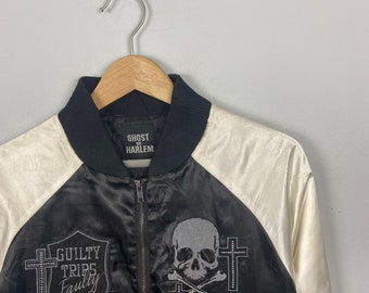 メンズウェア GHOST FLOG GANG souvenir jacket Gucci Ghost Souvenir Jacket – THE-ECHELON