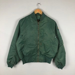 80's〜 ALPHA MA-1 MADE IN USA Alpha Industries Vintage 80's Alpha Industries Bomber Jacket