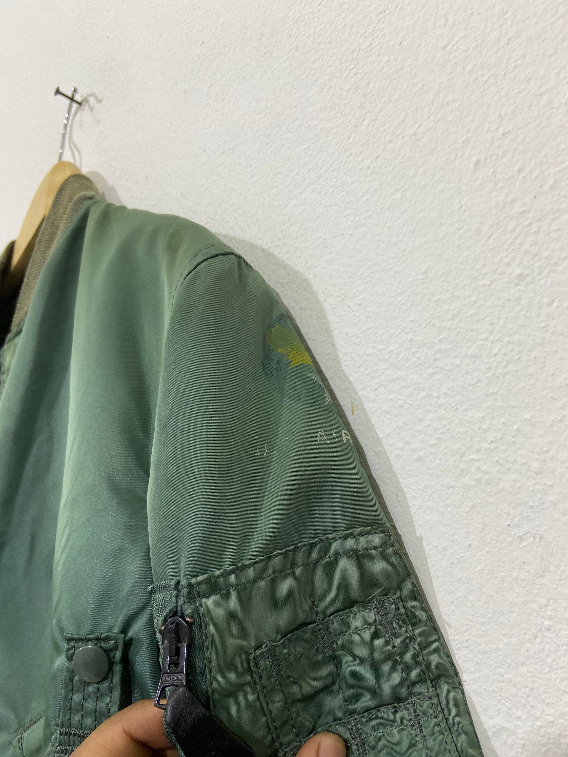 Vintage Alpha Industries Usa Air Force Ma-1 Flight Jacket