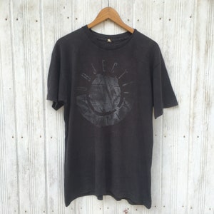 Vintage 80s Adventures Of Tintin Belgian Comic Tintin Object Lune Tintin Magazine Vintage 1980s Top Tees Tshirt Black Size L