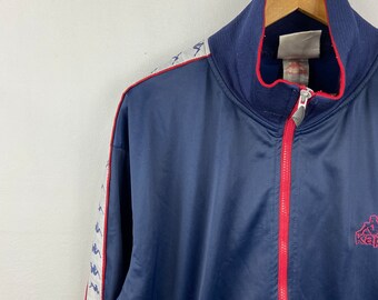 Vintage Kappa Zipper Jacket Large Unisex Kappa Italia Side Vintage Kappa Zipper Jacket Large Unisex Kappa Italia Side