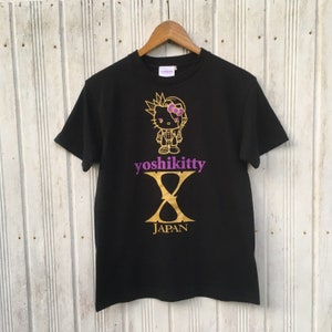 yoshikitty X JAPAN Tシャツ XL X japan YOSHIKI x Sanrio Hello Kitty collaboration