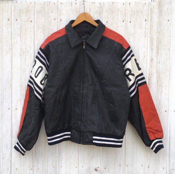 【Anyone more】Etta Leather Baseball Jumper 61KIyHsO+cL._AC_SX569_.jpg