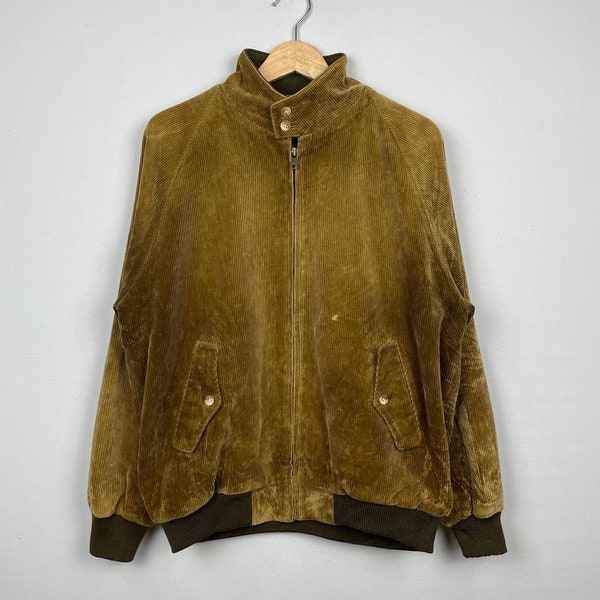 Vintage Baracuta Cord Harrington Jacke Medium Vintage 90er Jahre Baracuta England Cord Jacke Oufits