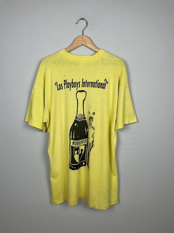 Vintage 90s Mudhoney March to Fuzz Los Playboys International Tee