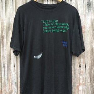 Vintage Forest Gump Amerika Drama Romanze Promo Medium Vintage 1990er Jahre Forest Gump TopTees TShirt Größe M