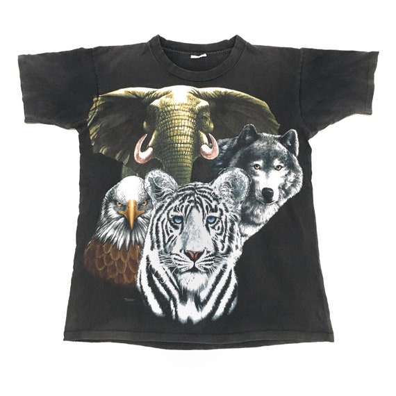 Vintage Animal Tees Shirt
