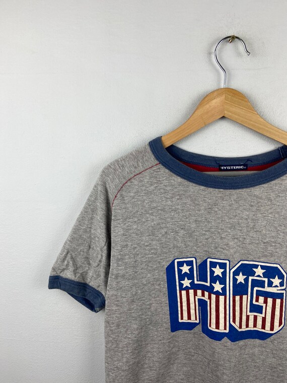 HG Hysteric Glamour Japanese Brand Designer Japan Tee Grey