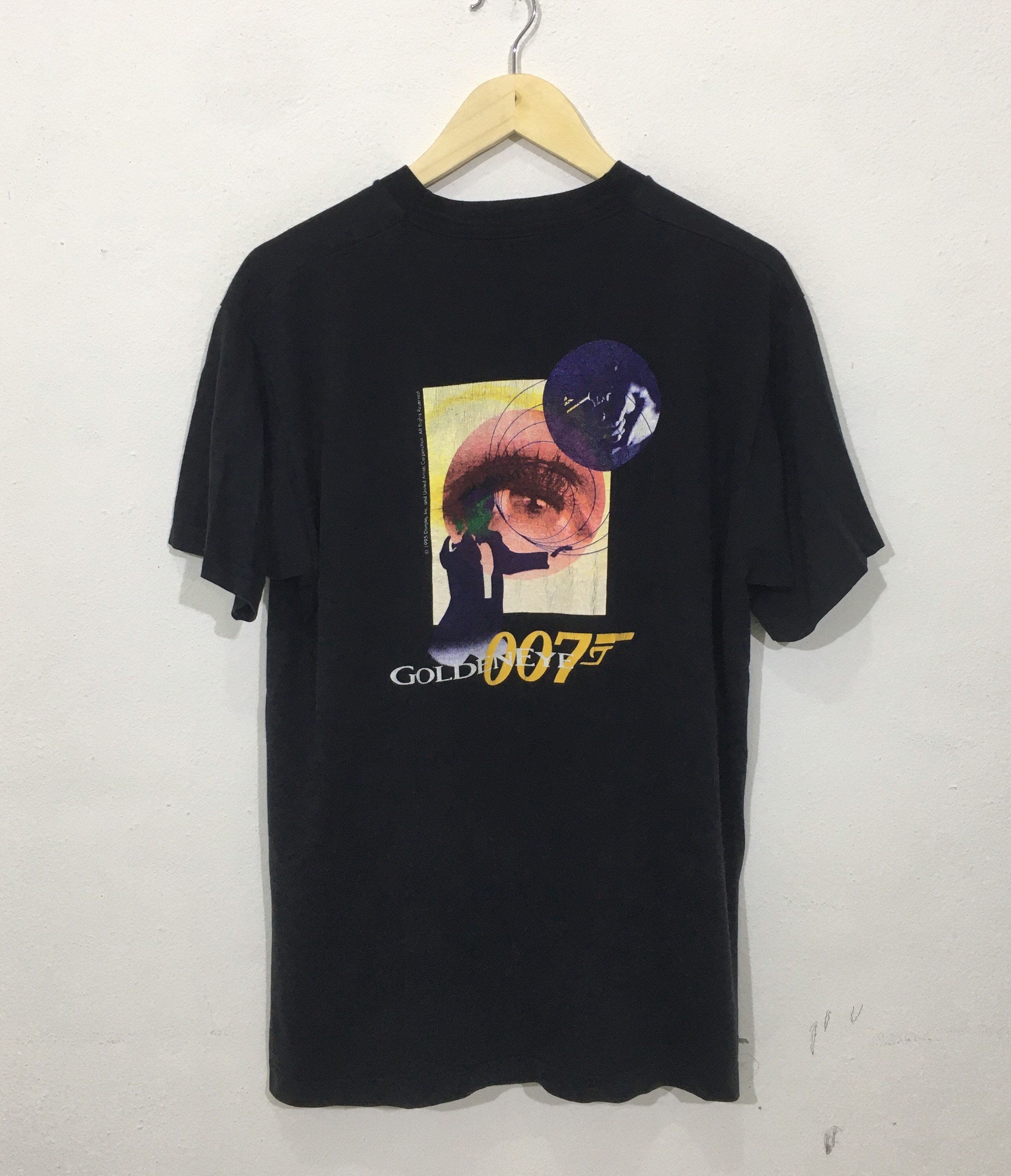 Vintage 90s James Bond 007 Goldeneye Large Vintage 1990s