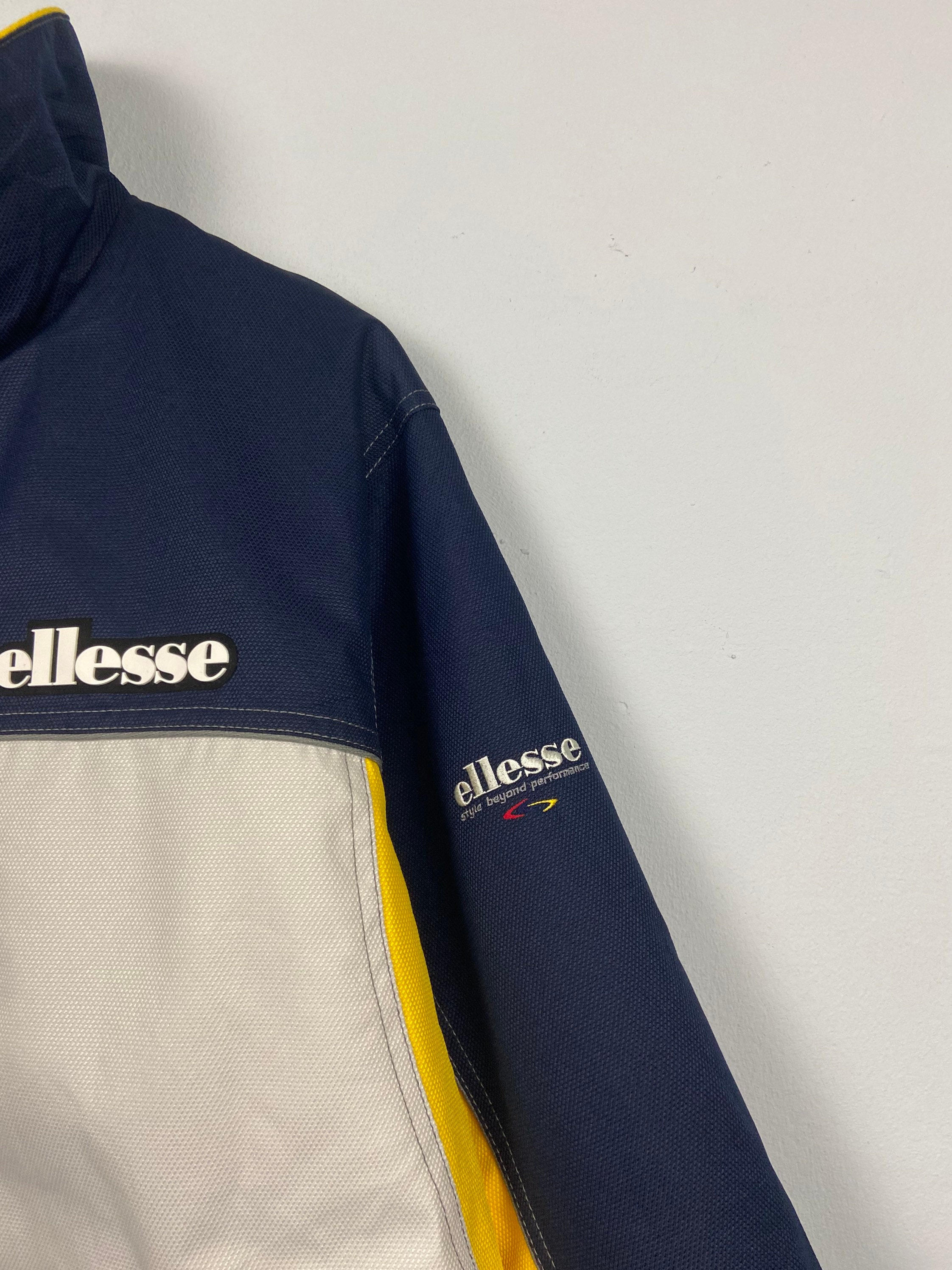 Vintage Ellesse Ski Wear Blue Jacket Large Ellesse Italia